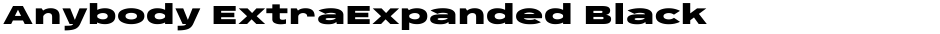 Anybody ExtraExpanded BlackDemo