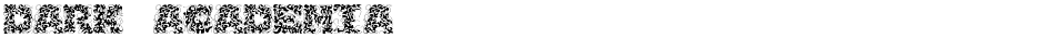 Dark AcademiaDemo