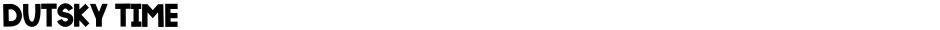 DUTSKY TIMEDemo