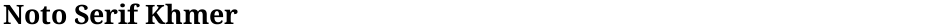 Noto Serif KhmerDemo