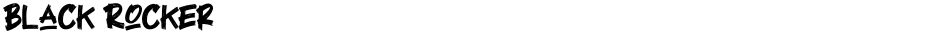Black RockerDemo