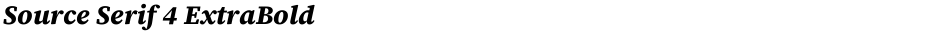 Source Serif 4 ExtraBoldDemo