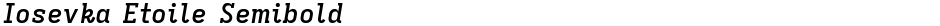 Iosevka Etoile SemiboldDemo