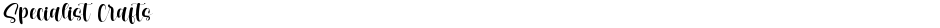 Specialist CraftsDemo