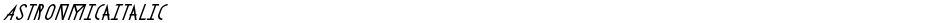 AstronmicaItalicDemo