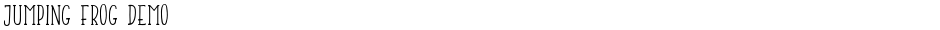 Jumping Frog DemoDemo