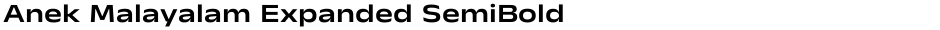 Anek Malayalam Expanded SemiBoldDemo