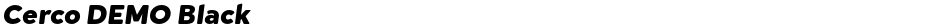 Cerco DEMO BlackDemo