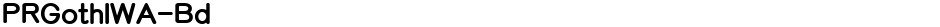 PRGothIWA-BdDemo