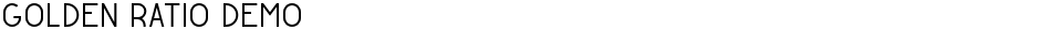 Golden Ratio DemoDemo