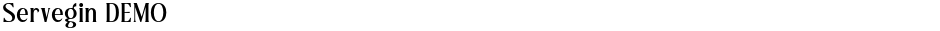 Servegin DEMODemo