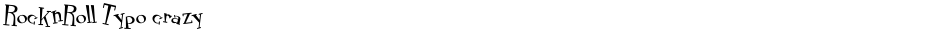 RocknRoll Typo crazyDemo