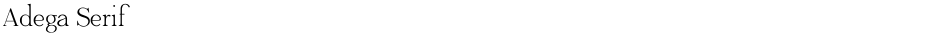 Adega SerifDemo