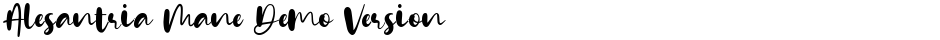 Alesantria Mane Demo VersionDemo