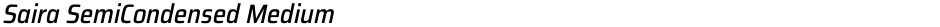 Saira SemiCondensed MediumDemo
