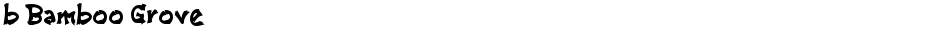 b Bamboo GroveDemo