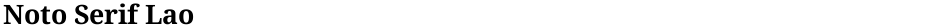 Noto Serif LaoDemo