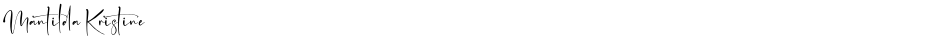 Mantilda KristineDemo