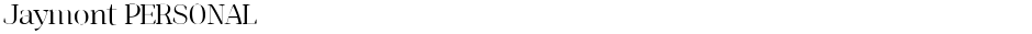 Jaymont PERSONALDemo