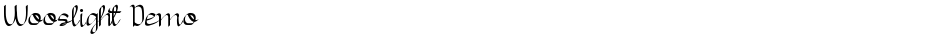 Wooslight DemoDemo