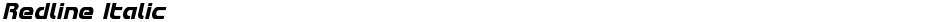 Redline ItalicDemo