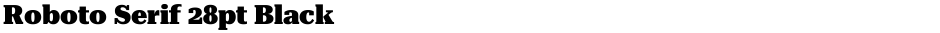 Roboto Serif 28pt BlackDemo