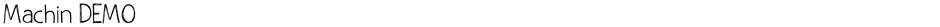 Machin DEMODemo