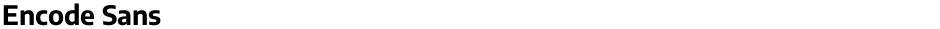 Encode SansDemo