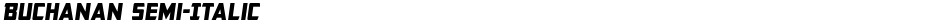 Buchanan Semi-ItalicDemo