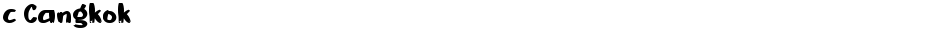 c CangkokDemo