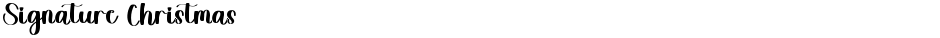 Signature ChristmasDemo