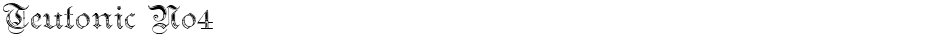 Teutonic No4Demo
