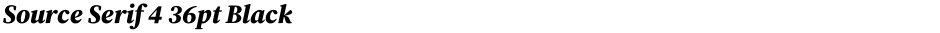 Source Serif 4 36pt BlackDemo