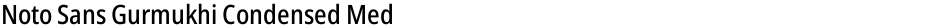 Noto Sans Gurmukhi Condensed MediumDemo