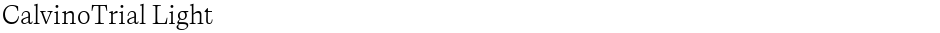 CalvinoTrial LightDemo