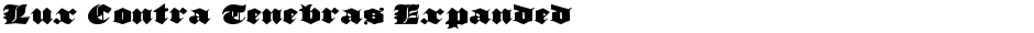 Lux Contra Tenebras ExpandedDemo