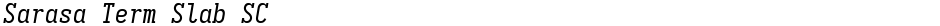 Sarasa Term Slab SCDemo