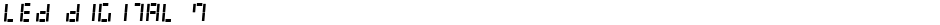LED Digital 7Demo