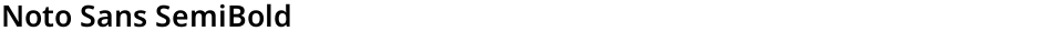 Noto Sans SemiBoldDemo
