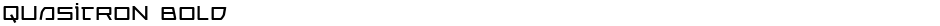 Quasitron BoldDemo