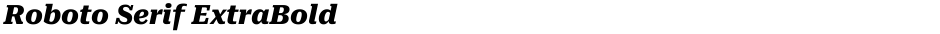 Roboto Serif ExtraBoldDemo