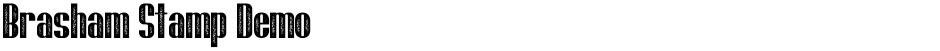 Brasham Stamp DemoDemo