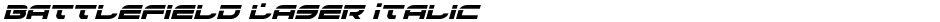 Battlefield Laser ItalicDemo