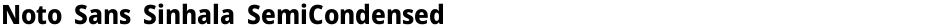 Noto Sans Sinhala SemiCondensed ExtraBoldDemo