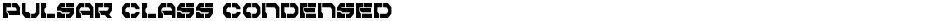 Pulsar Class CondensedDemo