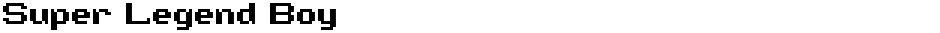 Super Legend BoyDemo
