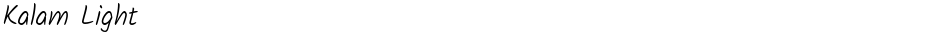 Kalam LightDemo