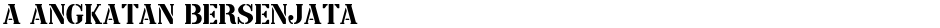 a Angkatan BersenjataDemo
