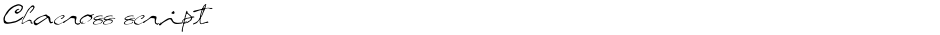 Chacross scriptDemo