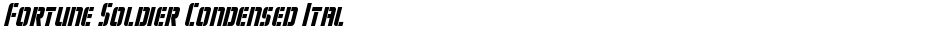 Fortune Soldier Condensed ItalDemo